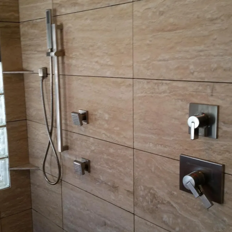 Shower fixture installation for Water Heater Replacement in Peach Bottom
